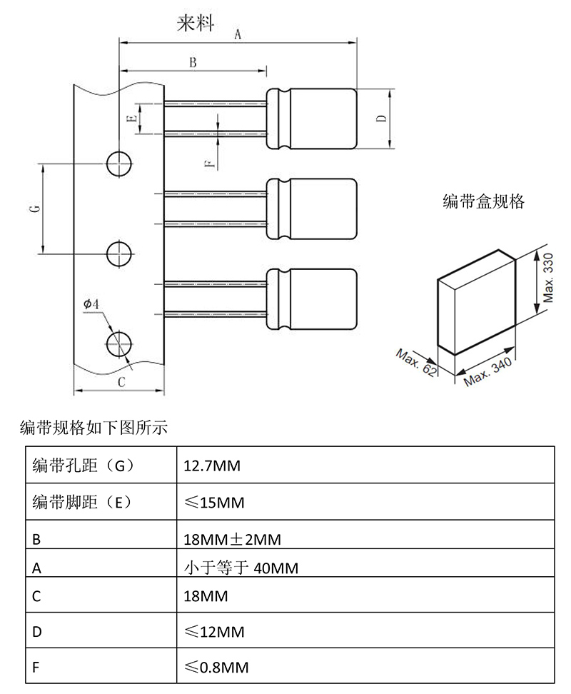 207立式编带供料器